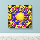 Sunny Daze Leinwanddruck (Insitu (Holzboden))