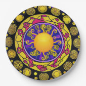 Sunny Daze Pappteller (Vorderseite)