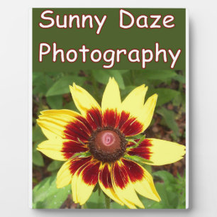 Sunny Daze Photography Logo Fotoplatte