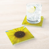 Sunny Daze plastic drink coaster Glasuntersetzer (Schrägansicht)
