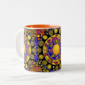 Sunny Daze Zweifarbige Tasse (Vorderseite Links)