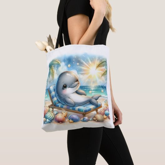 Sunny Dolphin Bliss Tasche (Von Nahem)