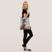 Sunny Donkey Tote Bag Tasche (Am Model)