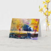 Sunny Druck Karte (Gelbe Blume)