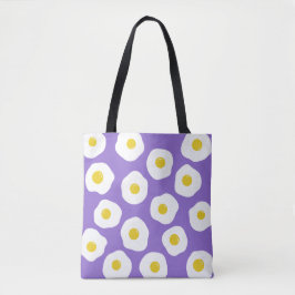 Sunny Egg Lila Tote Bag Tasche