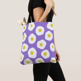 Sunny Egg Lila Tote Bag Tasche