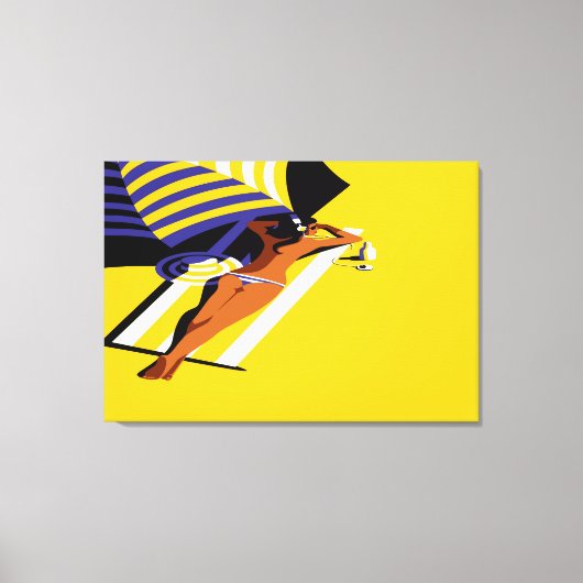 Sunny Female Leinwanddruck (Vorderseite)