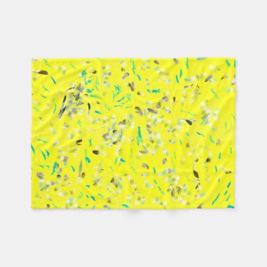 Sunny Flight Fleece Blanket (Vorderseite (Horizontal))