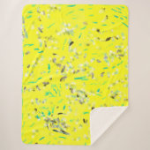 Sunny Flight Sherpa Blanket Sherpadecke (Vorderseite)