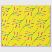 Sunny Floral Geschenkpapier (Flach)