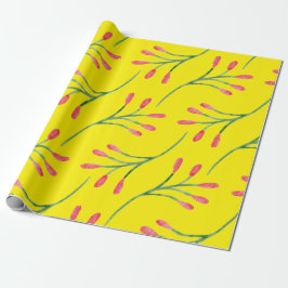 Sunny Floral Geschenkpapier