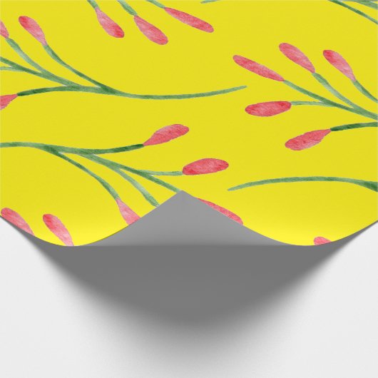 Sunny Floral Geschenkpapier (Ecke)