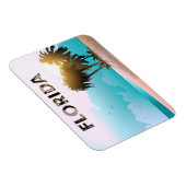 Sunny Florida Beach Magnet (Rechte Seite)