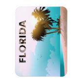 Sunny Florida Beach Magnet (Vertikal)