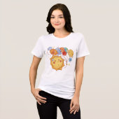 Sunny Friends Tri-Blend Shirt (Vorderseite voll)