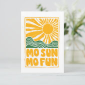 Sunny Fun Fiesta Begleitkarte (Stehend Vorderseite)