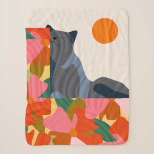 Sunny Garden Cat Sherpadecke