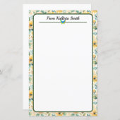 Sunny Gold Blume (Vorne/Hinten)