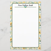 Sunny Gold Blume (Vorderseite)