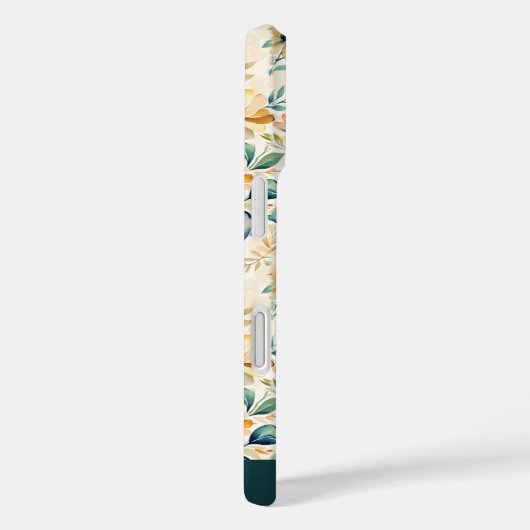 Sunny Gold Blume Case-Mate iPhone Hülle (Rückseite / Rechts)