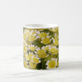 Sunny Gold White Blume Kaffeetasse (Mittel)