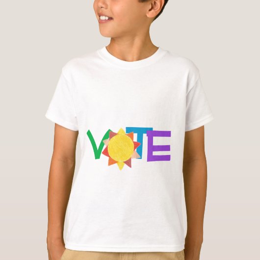 Sunny GOTV Vote Shirt (Vorderseite)