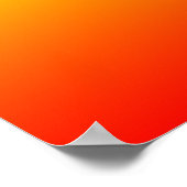 Sunny Gradient Poster (Ecke)