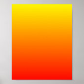 Sunny Gradient Poster (Vorne)