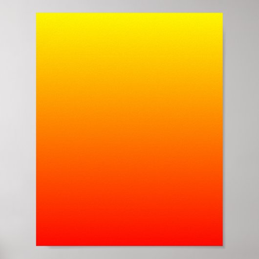 Sunny Gradient Poster (Vorne)