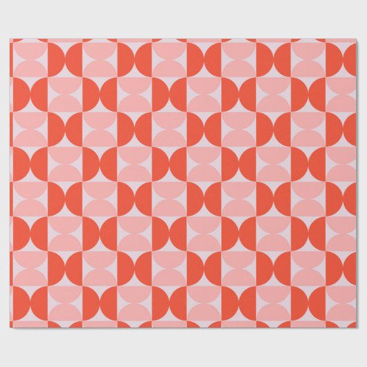 Sunny Half Moons Geschenkpapier (Flach)