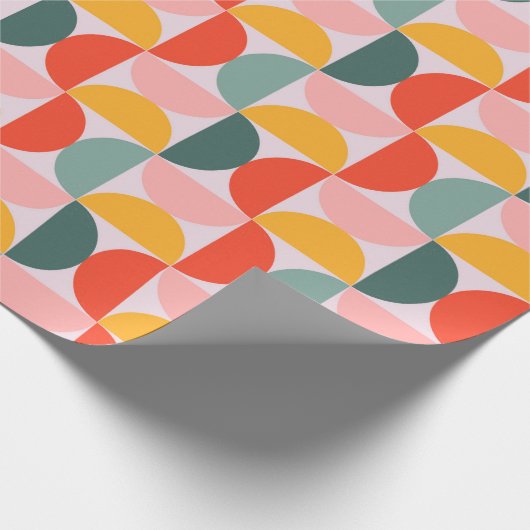 Sunny Half Moons Geschenkpapier (Ecke)