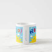 Sunny Hello kleine Tasse (Vorderseite)