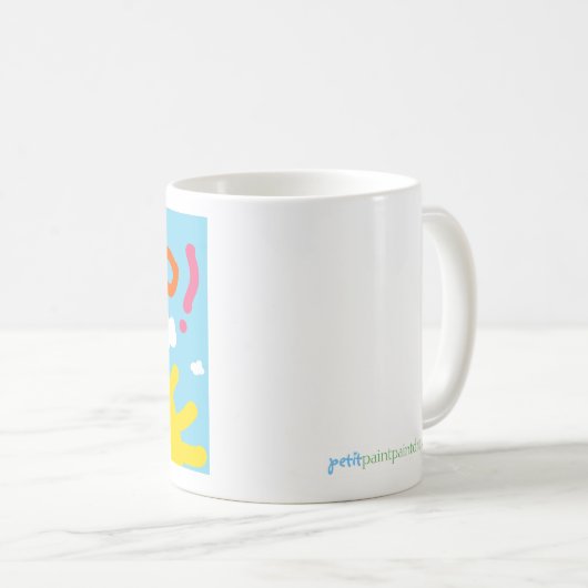 Sunny Hello Tasse (VorderseiteRechts)