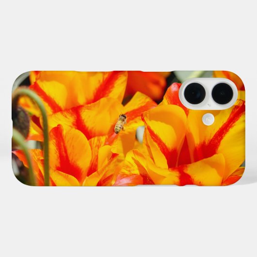 Sunny Honey Bee Case-Mate iPhone Hülle (Rückseite (Horizontal))