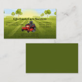 Sunny Lawn Care Visitenkarte (Vorne/Hinten)