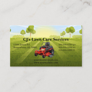 Sunny Lawn Care Visitenkarte