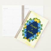 Sunny Lemon Floral Wedding Planer (Anzeige)