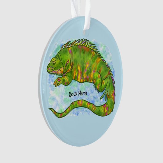 Sunny Lizard Ornament (Vorderseite)