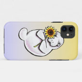 Sunny Manate Off Leash Art™ Case-Mate iPhone Hülle (Rückseite (Horizontal))