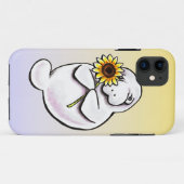 Sunny Manate Off Leash Art™ Case-Mate iPhone Hülle (Rückseite (Horizontal))