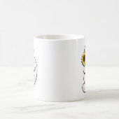 Sunny Manate Off Leash Art™ Kaffeetasse (Mittel)