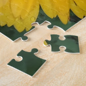 Sunny Marigold Bloom with Tiny Visitor Puzzle (Seite)