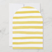 Sunny Meadow Floral First Communion Einladung (Rückseite)