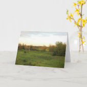 Sunny Meadow Karte (Gelbe Blume)