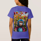 Sunny Monkey Bliss - Baby Fine Jersey T-Shirt (Rückseite)