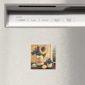 "Sunny Morning" Falknerei - Falconeria Locarno Magnet (In Situ (Geschirrspüler))