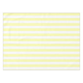 Sunny Nautical  Pastel Yellow Stripes Pattern  Tischdecke (Vorderseite (Horizontal))