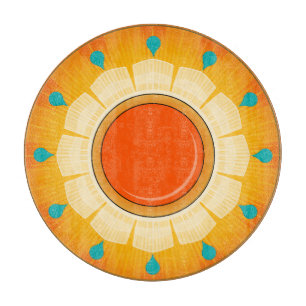 Sunny Navajo Day Charcuterie Board Schneidebrett