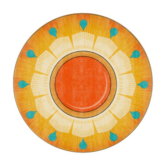 Sunny Navajo Day Charcuterie Board Schneidebrett (Vorderseite)