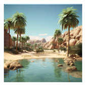 Sunny Oasis Fotodruck (Vorne)